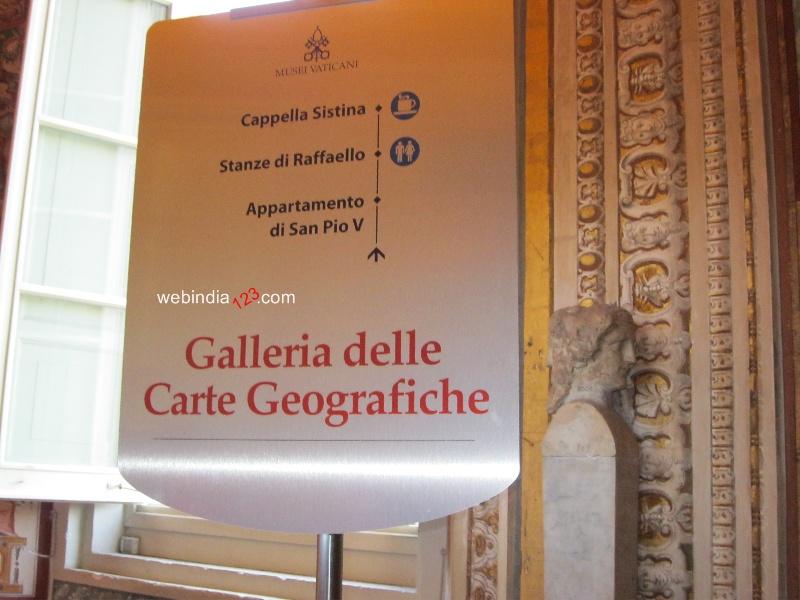 Galleria delle Carte Geografiche, Vatican