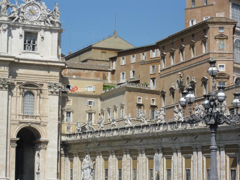 Pope`s Residence, Vatican
