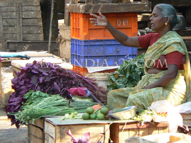 Street Seller Woman