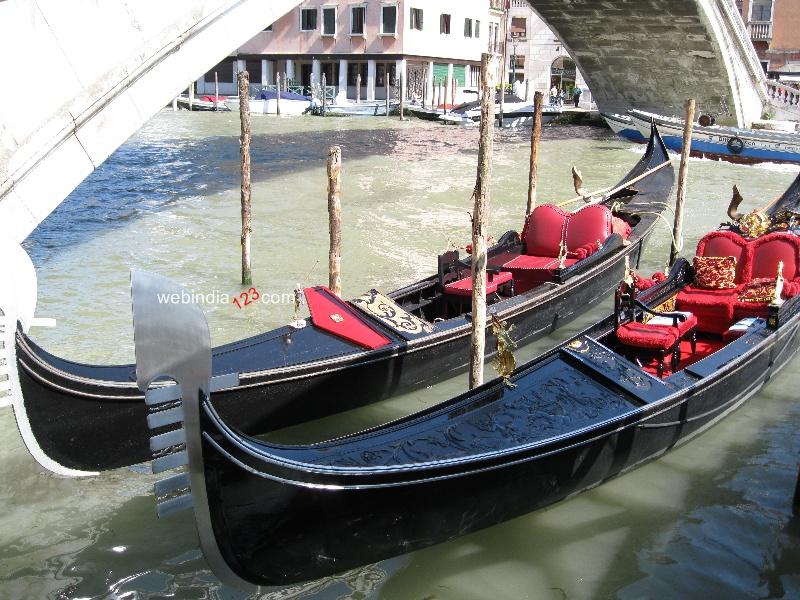 A Gondola on the Grand Canal, Venice