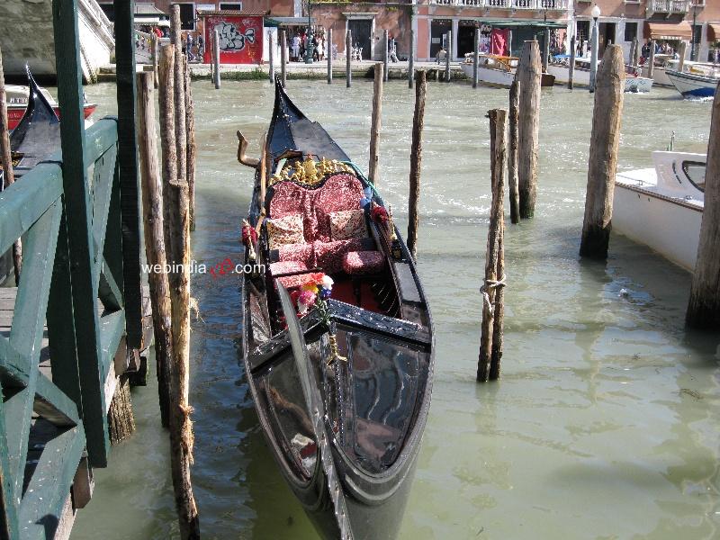 Gondola on the Grand Canal, Venice