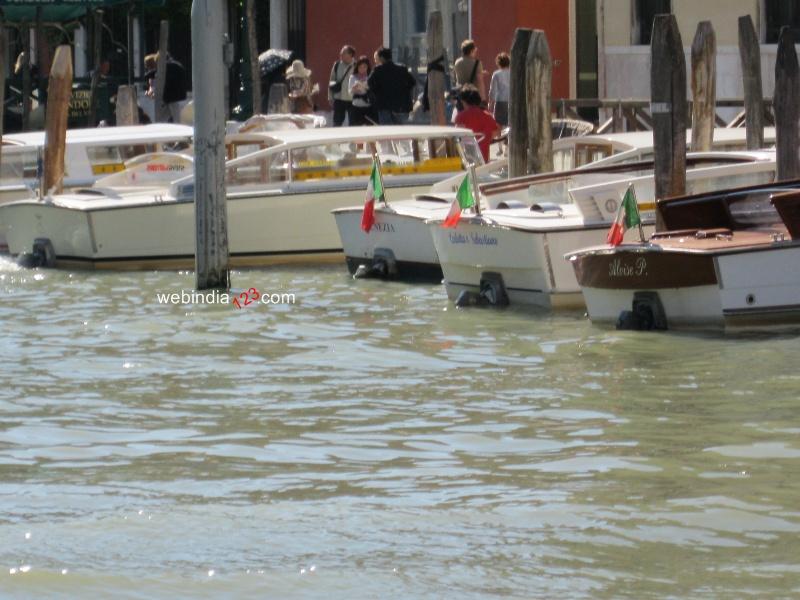 Boats on the Grand Canal, Venice