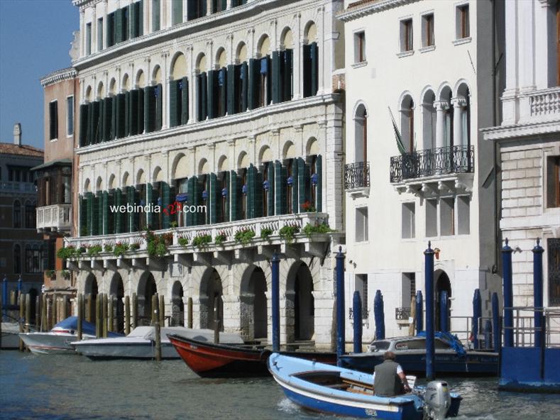 Building near the Grand Canal, Venice, Italy