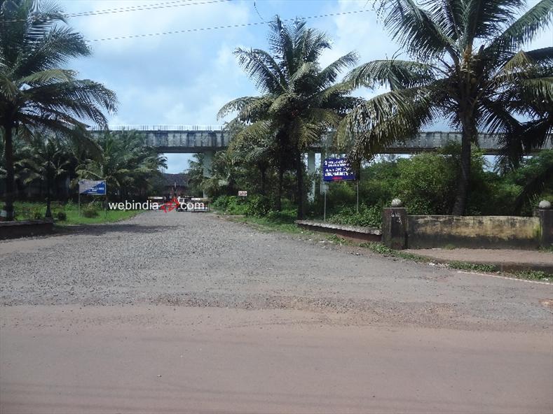 Entrance of Margao Railway Station, Goa