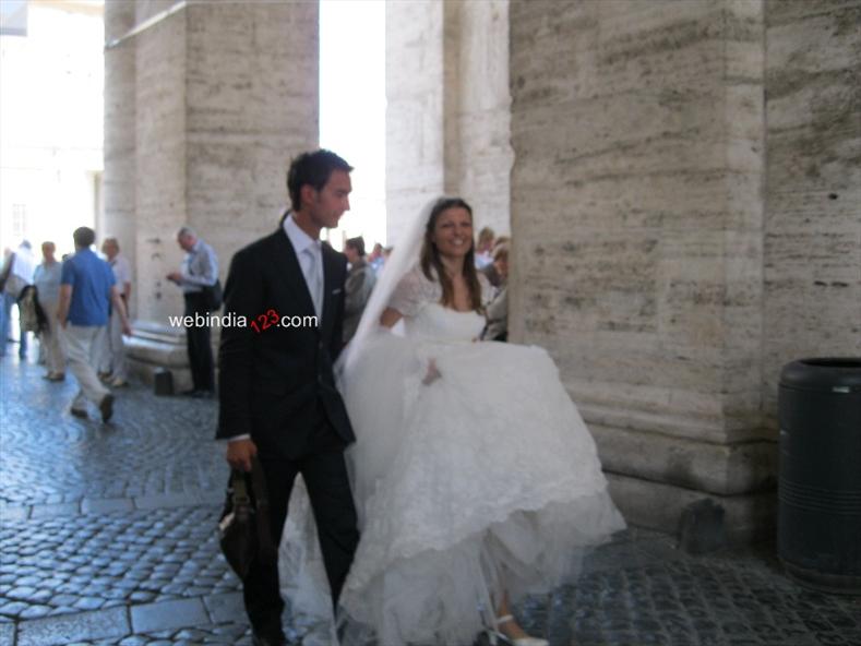 Newly Wed in Vatican