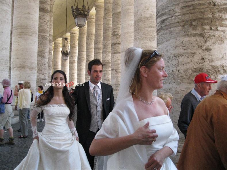 Newly Weds in Vatican