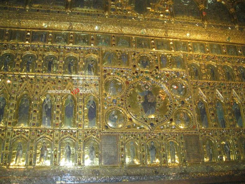 Inside San Marco Basilica