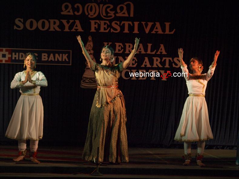 At Soorya Dance Festival