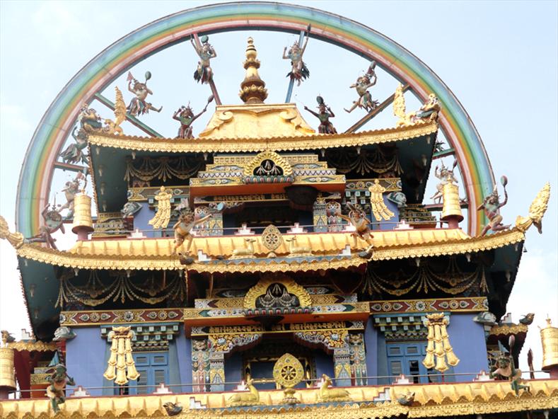Bylakuppe Buddhist Temple